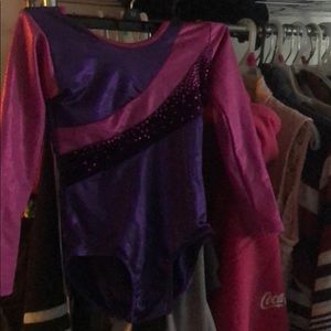 Gymnastics leotard long sleeve
